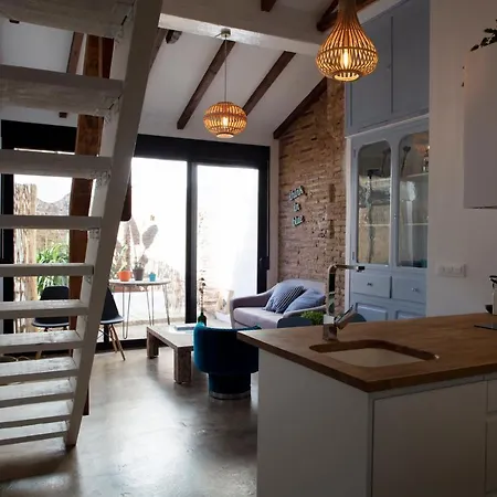 Apartment Florit Flats - Charming With Interior Terrace In Cabanyal Near The Beach *
