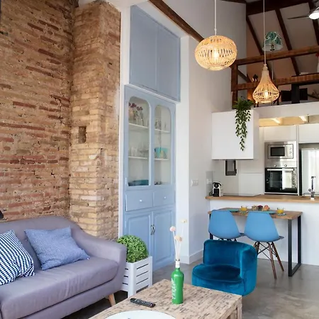 Apartment Florit Flats - Charming With Interior Terrace In Cabanyal Near The Beach *